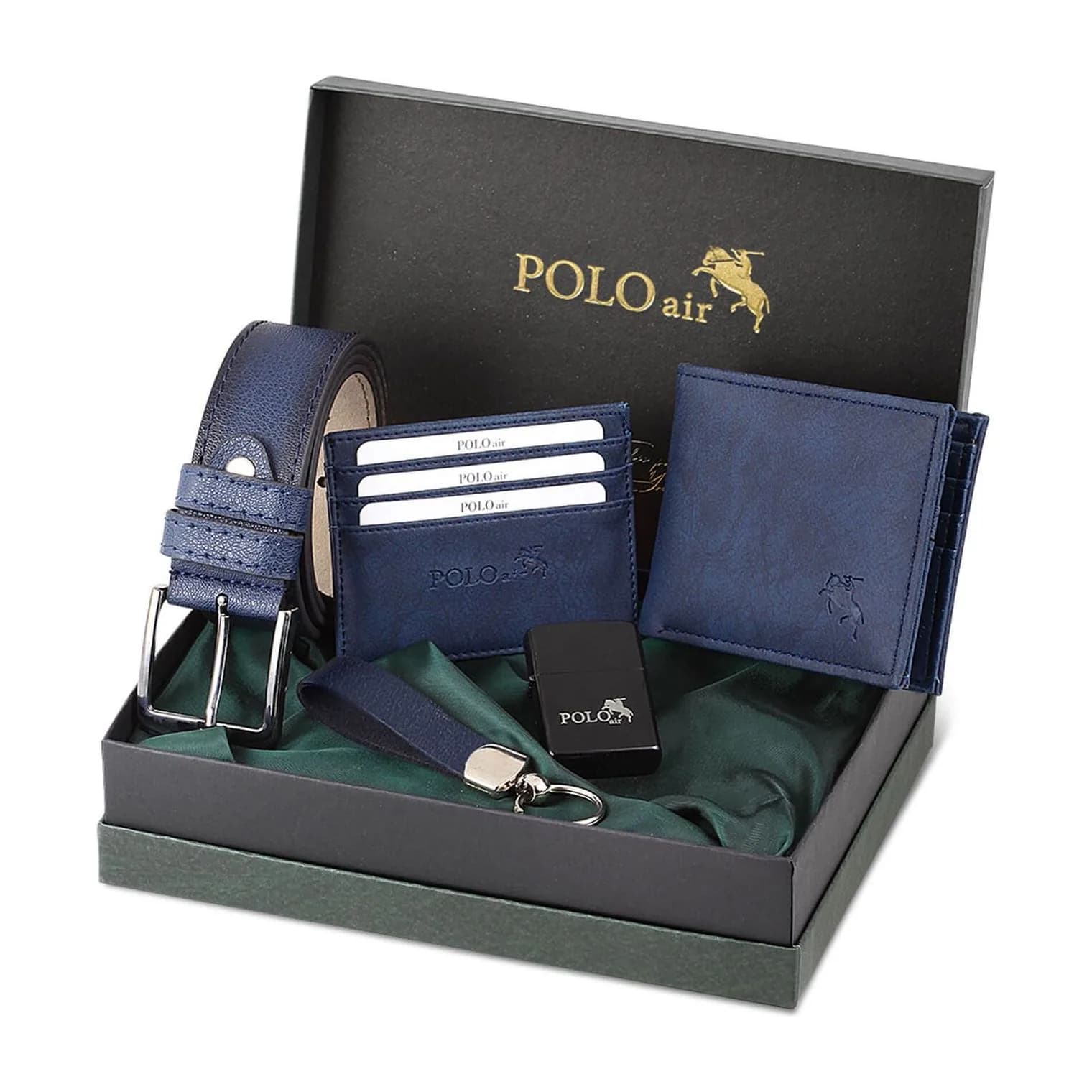 Muški poklon set Poloair M09 Teget