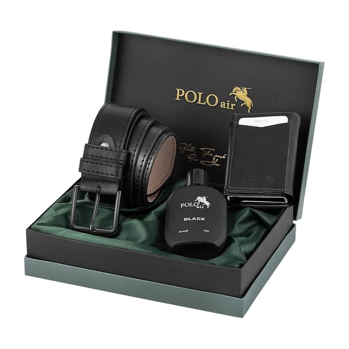 Muški poklon set Poloair M18 Crna