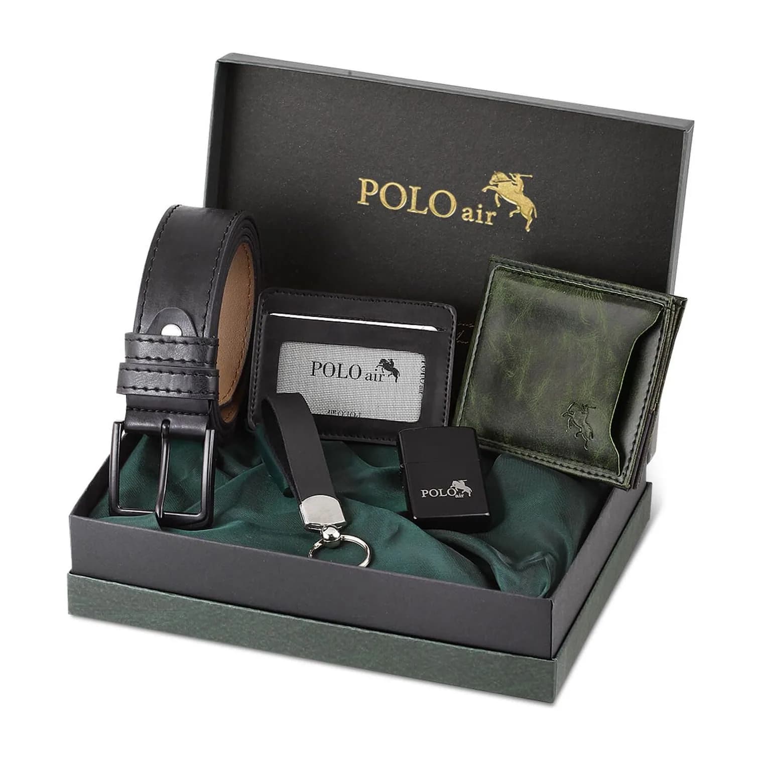 Muški poklon set Poloair M08 Zelena