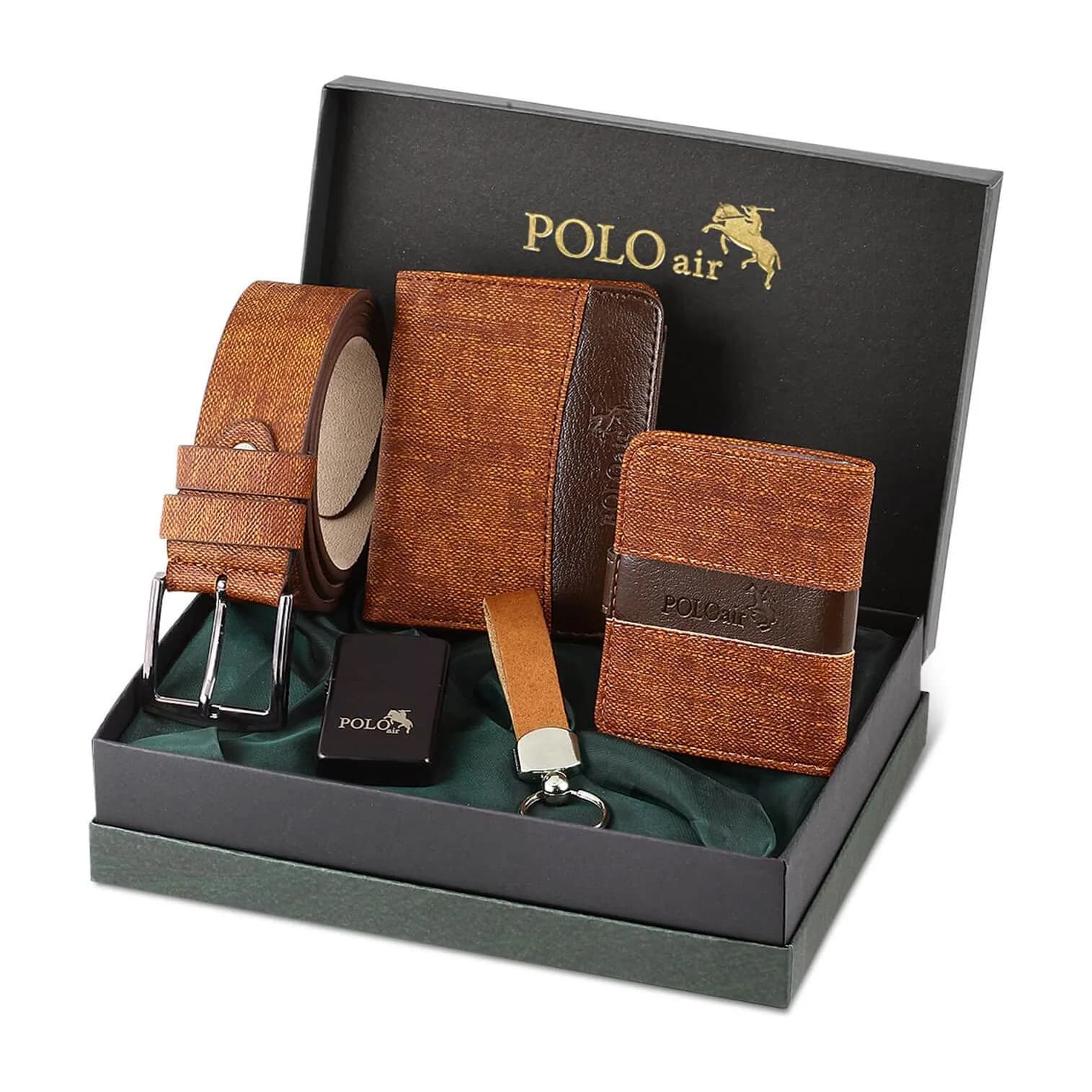 Muški poklon set Poloair M10 Braon