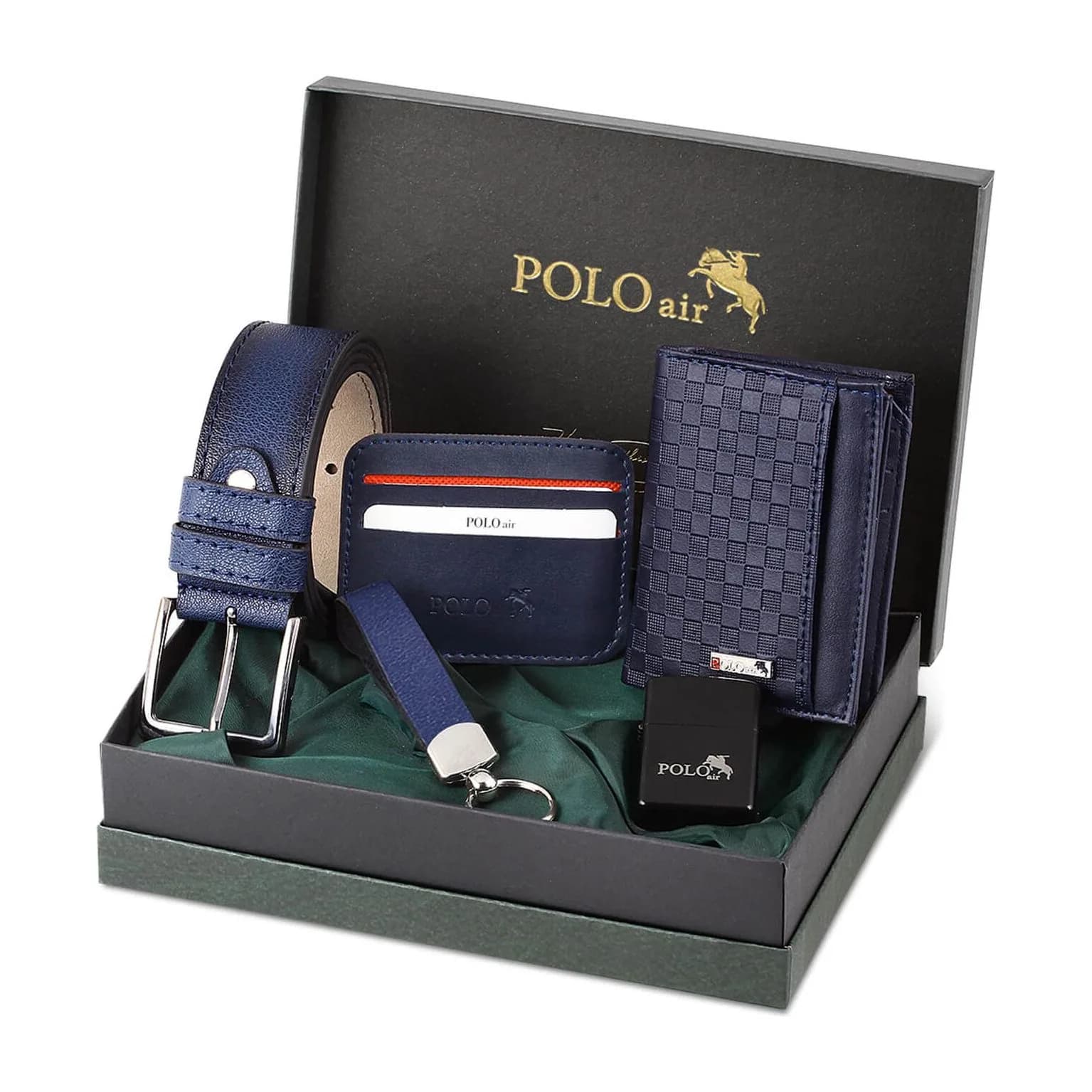 Muški poklon set Poloair M12 Teget
