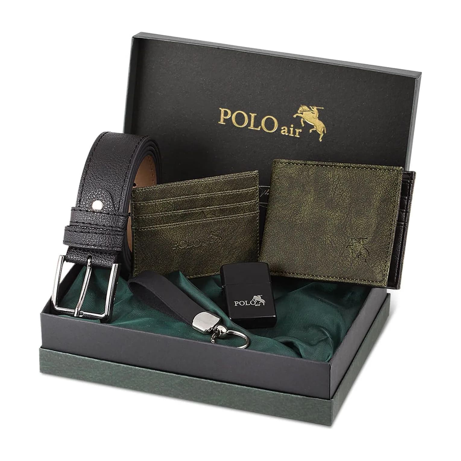 Muški poklon set Poloair M09 Zelena