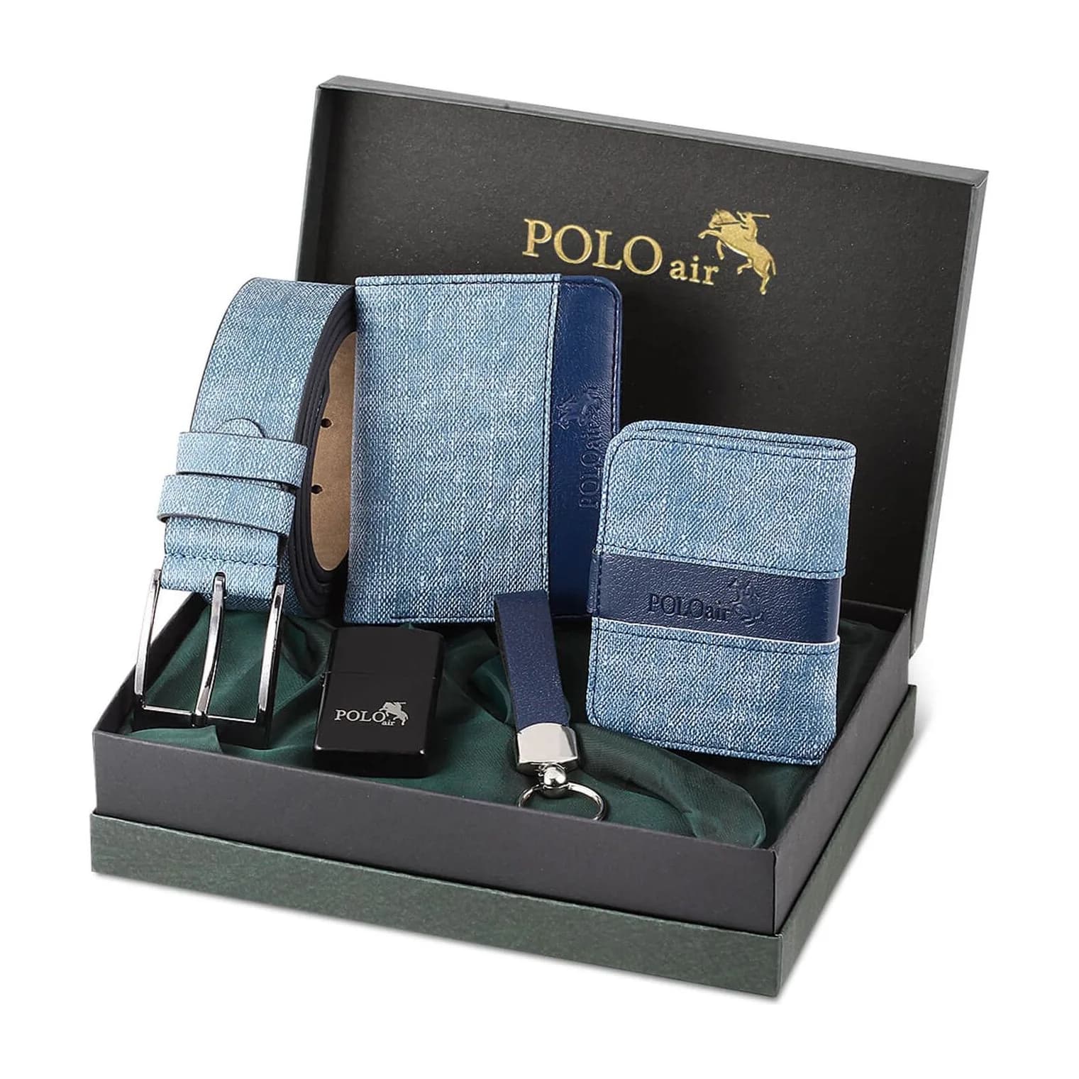 Muški poklon set Poloair M10 Plava