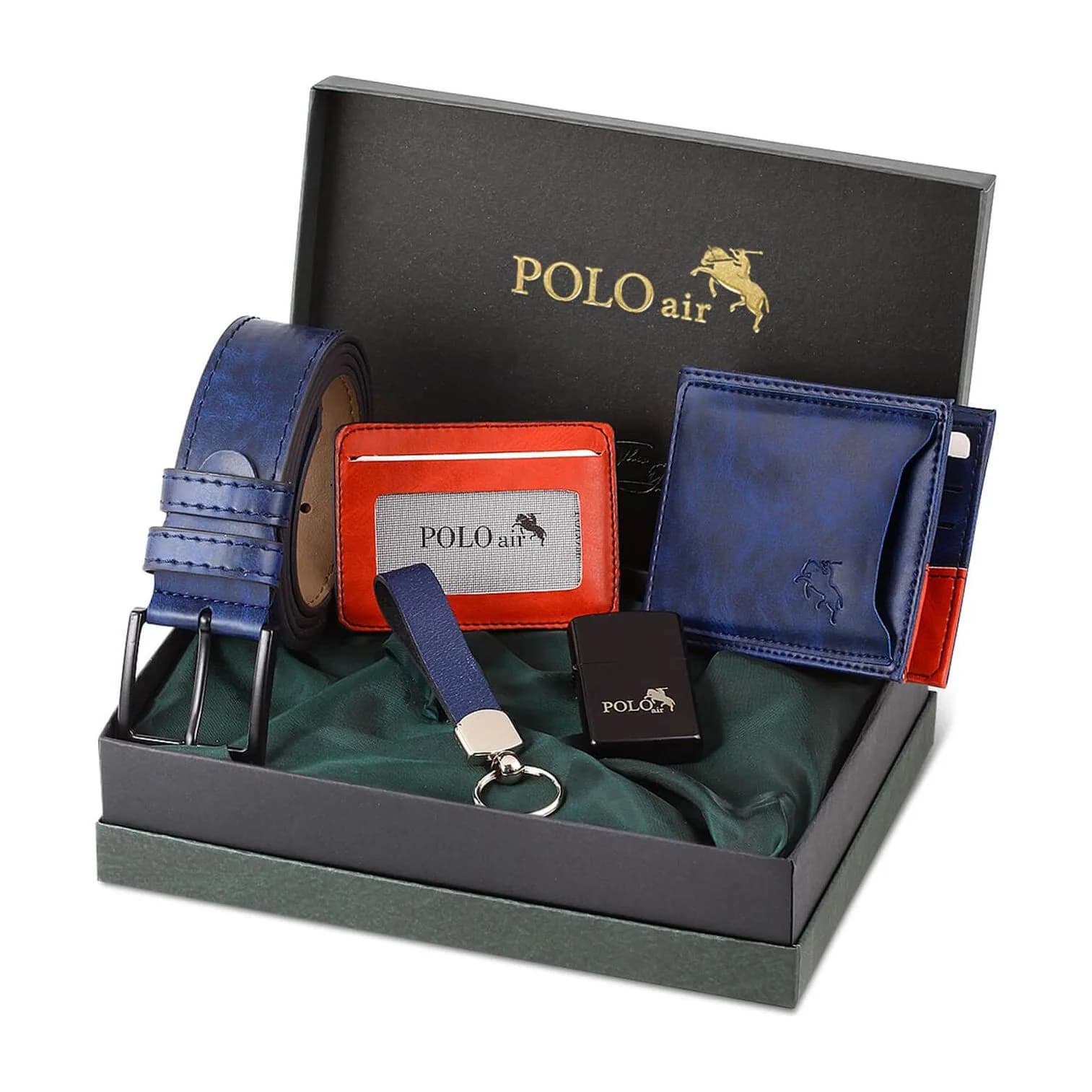 Muški poklon set Poloair M08 Teget