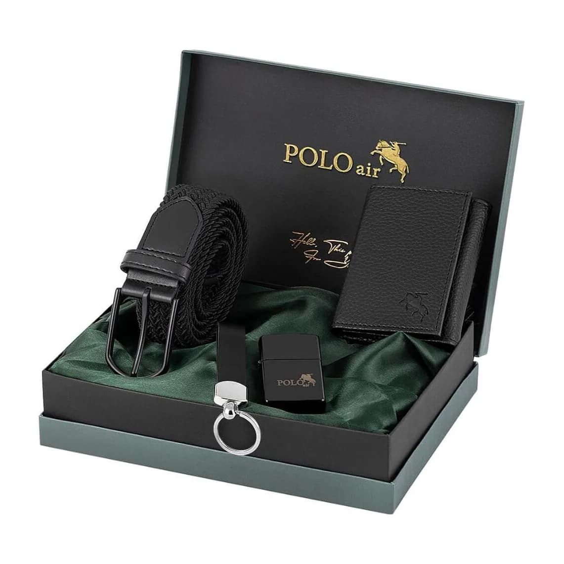 Muški poklon set Poloair M19 Crna